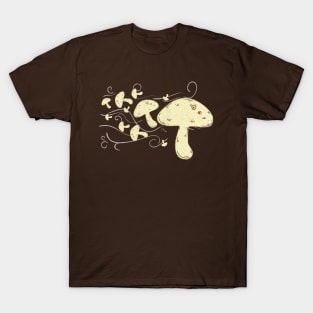 Flying Magic Mushrooms T-Shirt